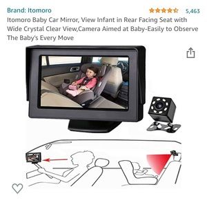 Brand New Itomoro Baby Monitor Car Monitor